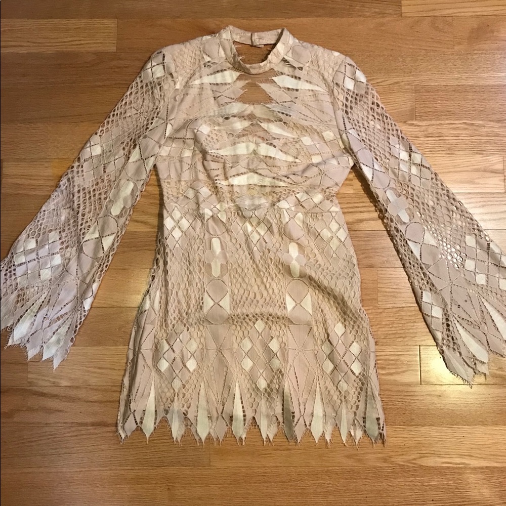 🍂Boho Free People Dress🍂 Size 6 Worn Once